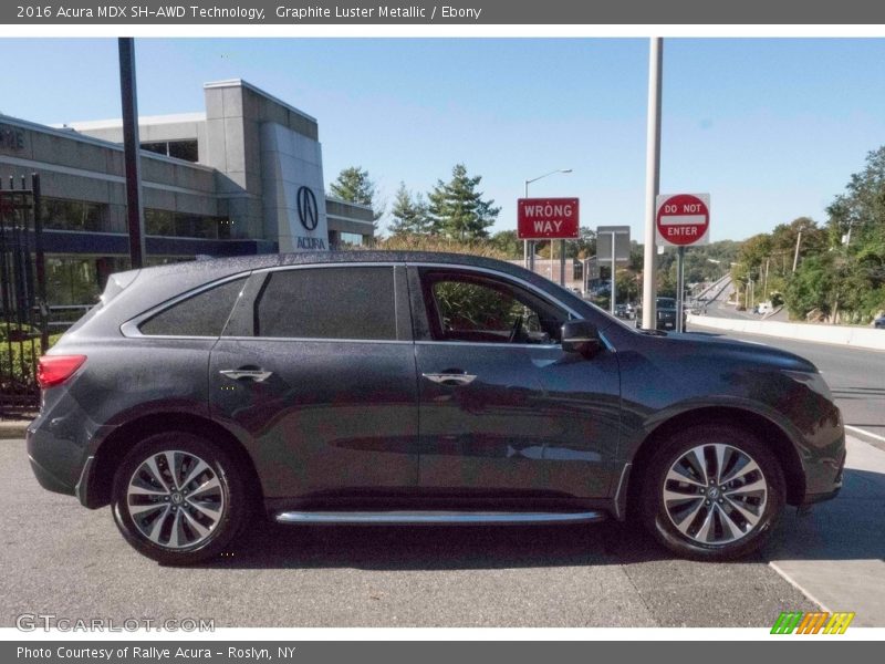 Graphite Luster Metallic / Ebony 2016 Acura MDX SH-AWD Technology