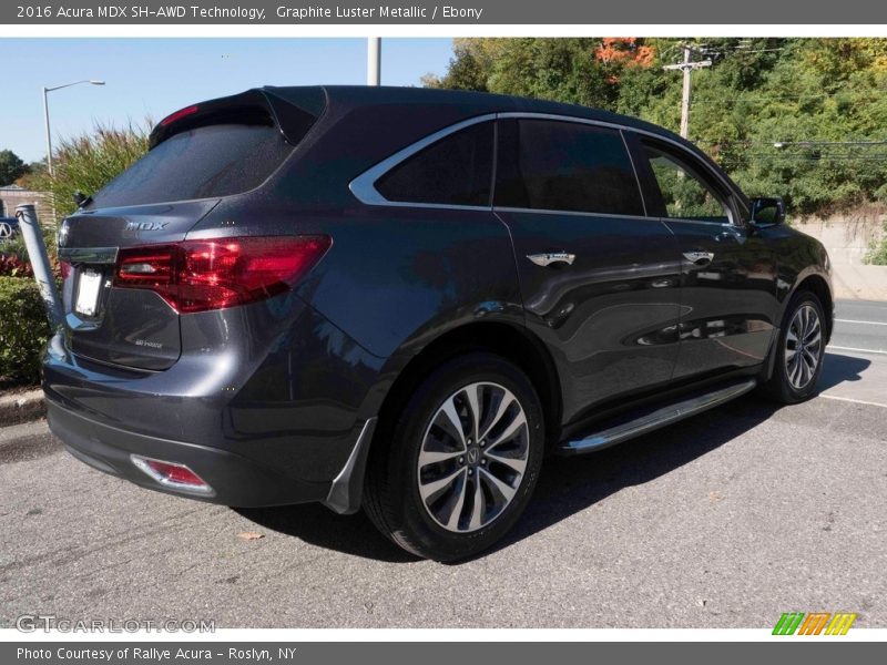 Graphite Luster Metallic / Ebony 2016 Acura MDX SH-AWD Technology