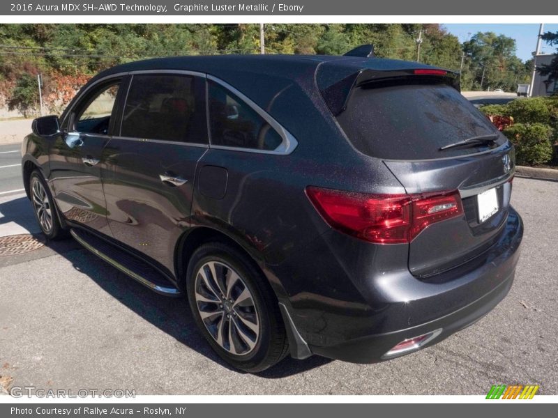 Graphite Luster Metallic / Ebony 2016 Acura MDX SH-AWD Technology