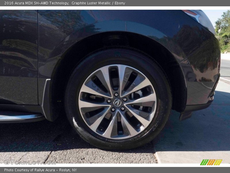 Graphite Luster Metallic / Ebony 2016 Acura MDX SH-AWD Technology