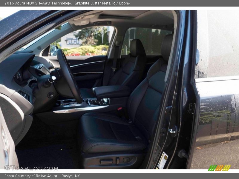 Graphite Luster Metallic / Ebony 2016 Acura MDX SH-AWD Technology