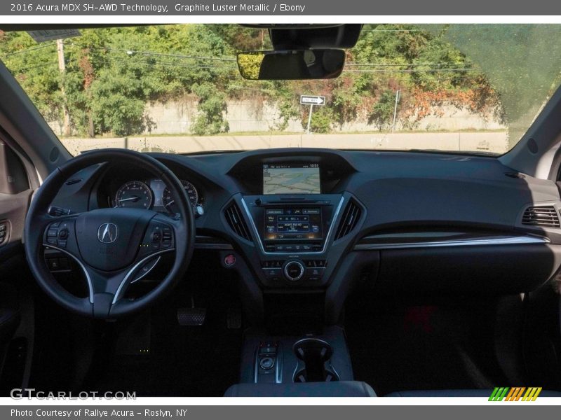 Graphite Luster Metallic / Ebony 2016 Acura MDX SH-AWD Technology
