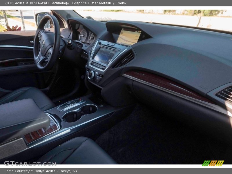 Graphite Luster Metallic / Ebony 2016 Acura MDX SH-AWD Technology