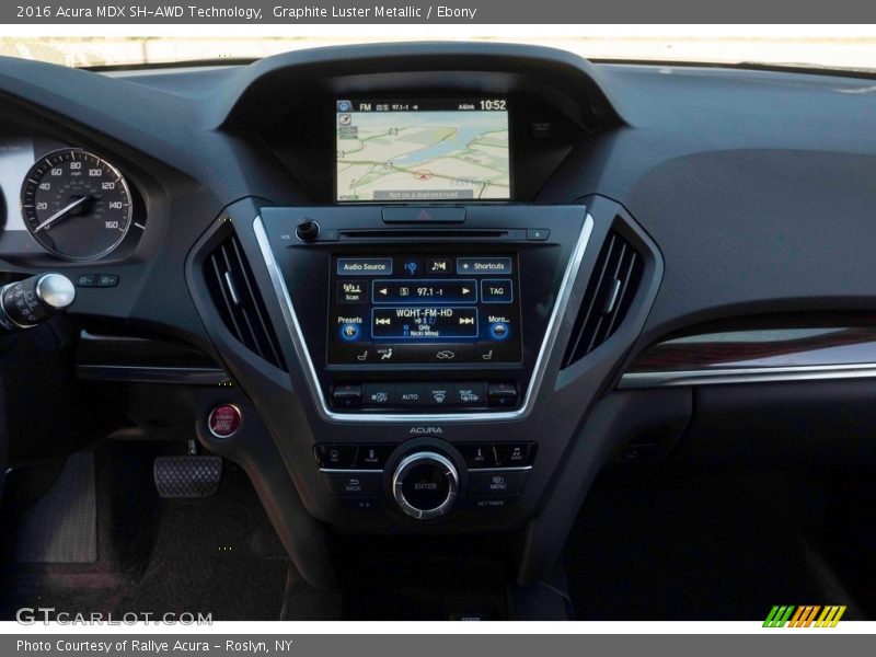 Graphite Luster Metallic / Ebony 2016 Acura MDX SH-AWD Technology