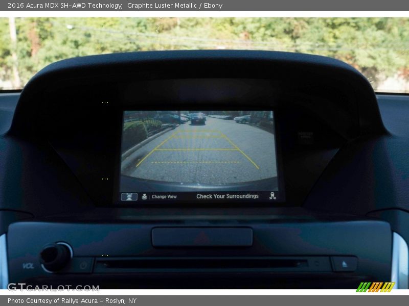 Graphite Luster Metallic / Ebony 2016 Acura MDX SH-AWD Technology