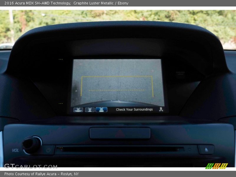 Graphite Luster Metallic / Ebony 2016 Acura MDX SH-AWD Technology