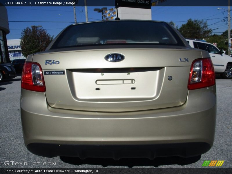 Cashmere Beige / Beige 2011 Kia Rio LX