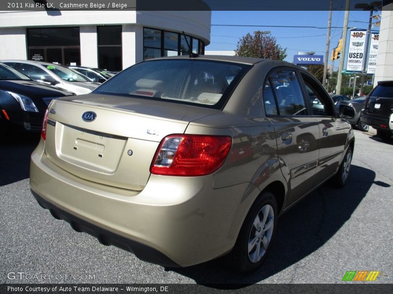 Cashmere Beige / Beige 2011 Kia Rio LX