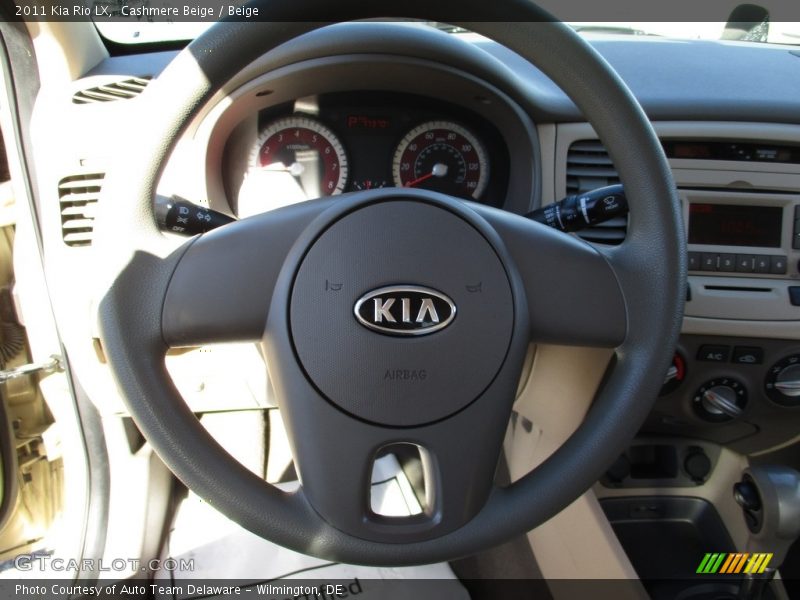 Cashmere Beige / Beige 2011 Kia Rio LX