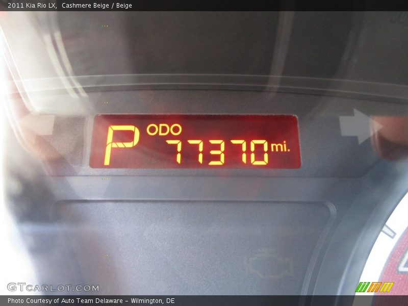 Cashmere Beige / Beige 2011 Kia Rio LX