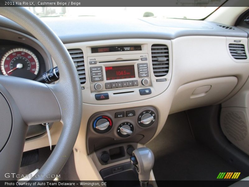 Cashmere Beige / Beige 2011 Kia Rio LX