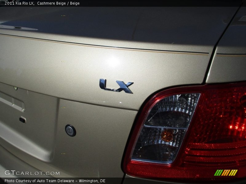 Cashmere Beige / Beige 2011 Kia Rio LX