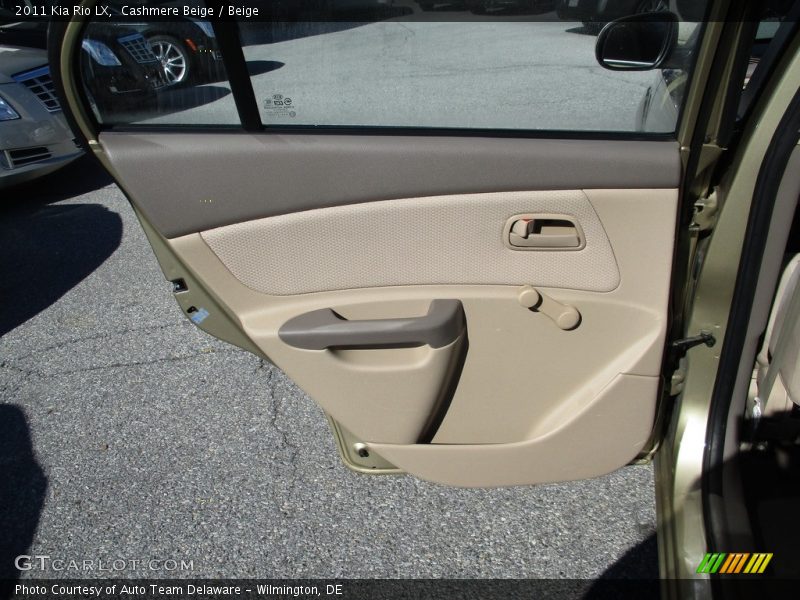 Cashmere Beige / Beige 2011 Kia Rio LX
