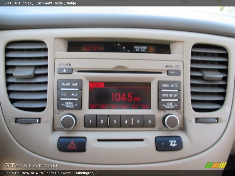 Cashmere Beige / Beige 2011 Kia Rio LX