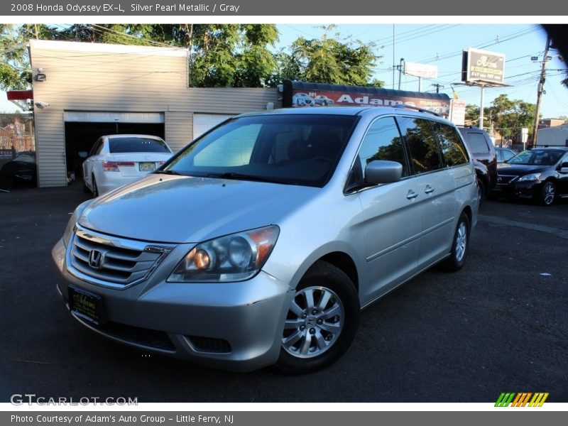 Silver Pearl Metallic / Gray 2008 Honda Odyssey EX-L