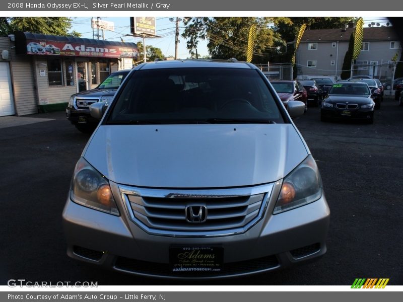 Silver Pearl Metallic / Gray 2008 Honda Odyssey EX-L