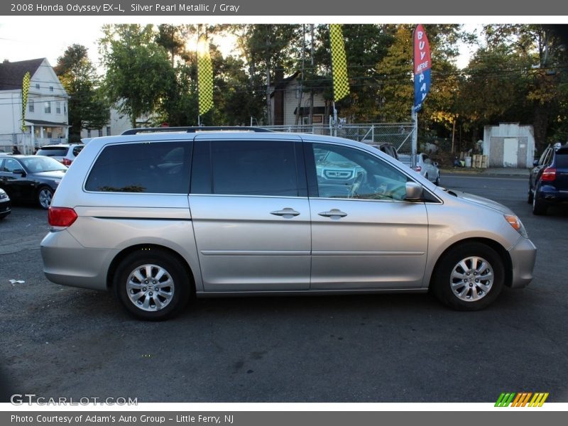 Silver Pearl Metallic / Gray 2008 Honda Odyssey EX-L