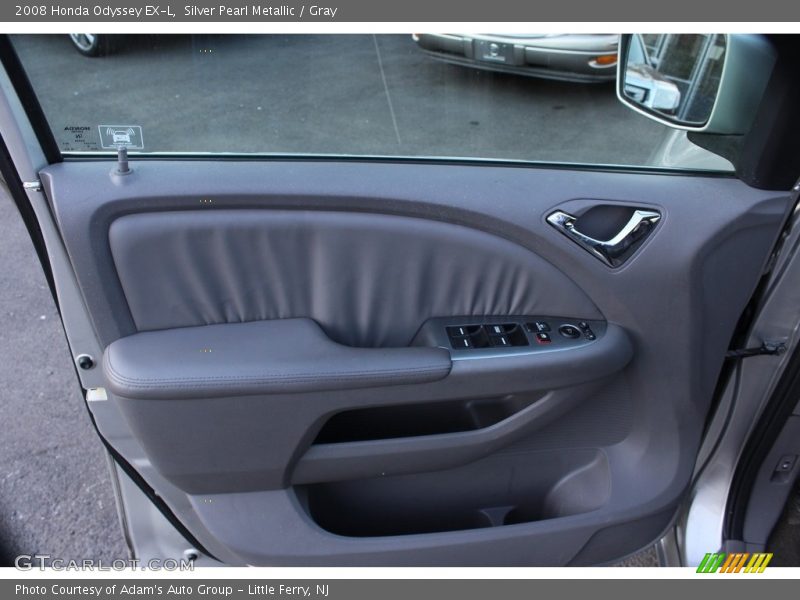 Silver Pearl Metallic / Gray 2008 Honda Odyssey EX-L