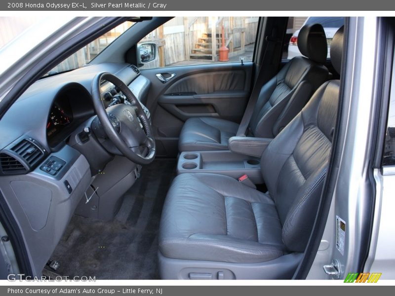 Silver Pearl Metallic / Gray 2008 Honda Odyssey EX-L