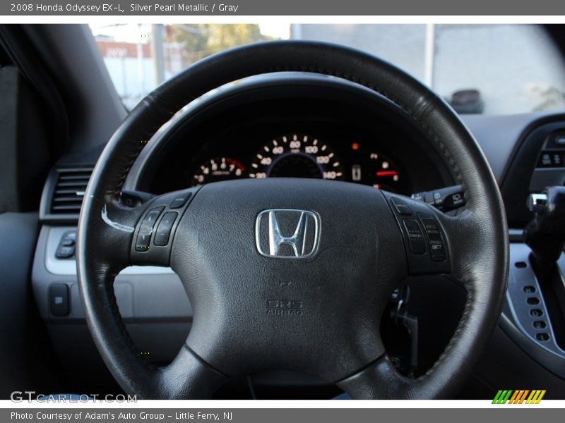 Silver Pearl Metallic / Gray 2008 Honda Odyssey EX-L