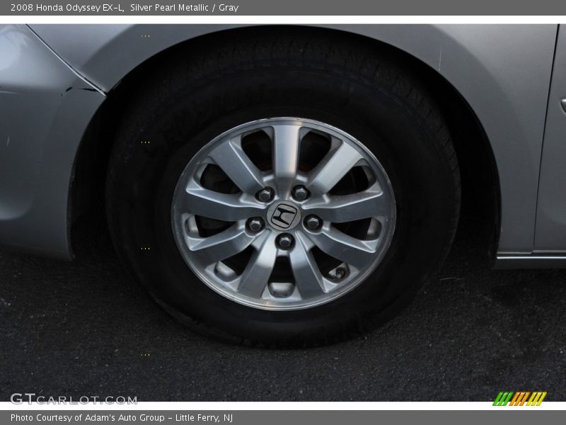 Silver Pearl Metallic / Gray 2008 Honda Odyssey EX-L