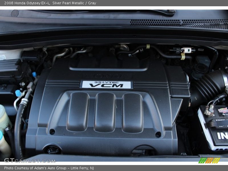 Silver Pearl Metallic / Gray 2008 Honda Odyssey EX-L