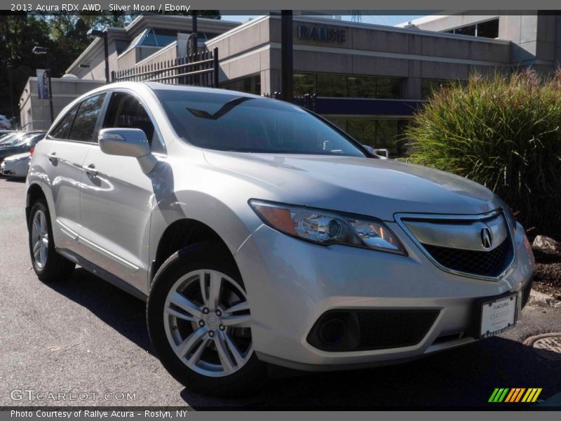 Silver Moon / Ebony 2013 Acura RDX AWD