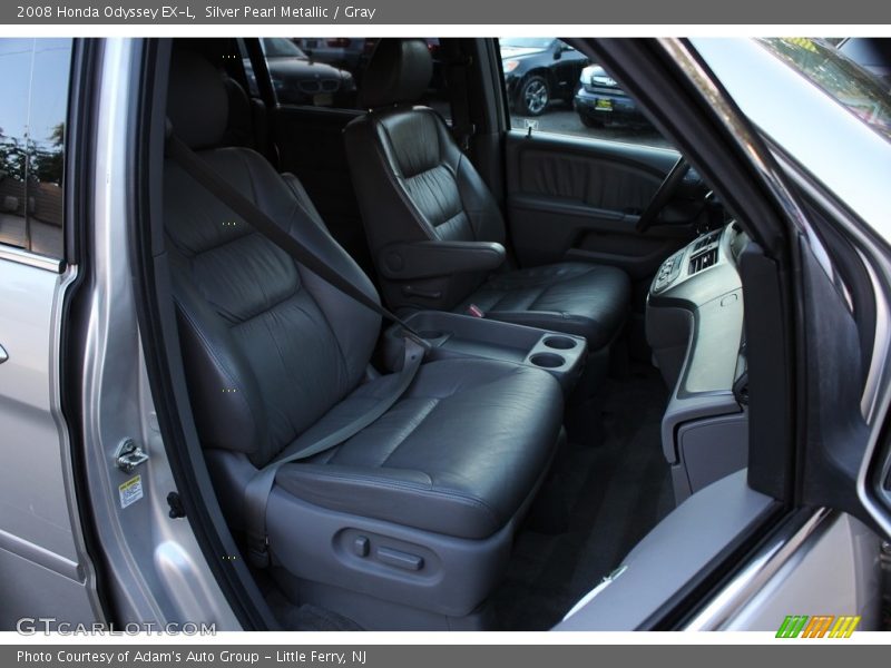Silver Pearl Metallic / Gray 2008 Honda Odyssey EX-L