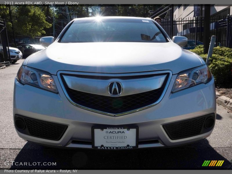 Silver Moon / Ebony 2013 Acura RDX AWD
