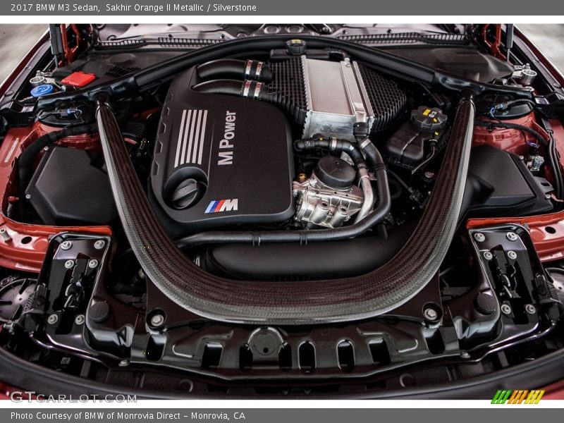  2017 M3 Sedan Engine - 3.0 Liter TwinPower Turbocharged DOHC 24-Valve VVT Inline 6 Cylinder