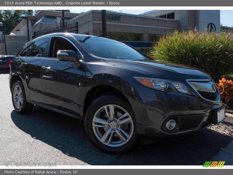 Graphite Luster Metallic / Ebony 2013 Acura RDX Technology AWD