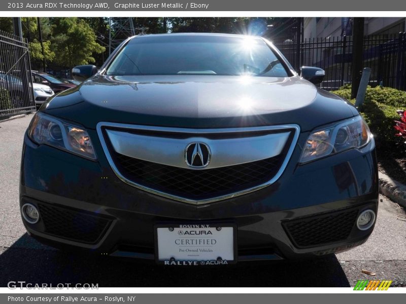 Graphite Luster Metallic / Ebony 2013 Acura RDX Technology AWD