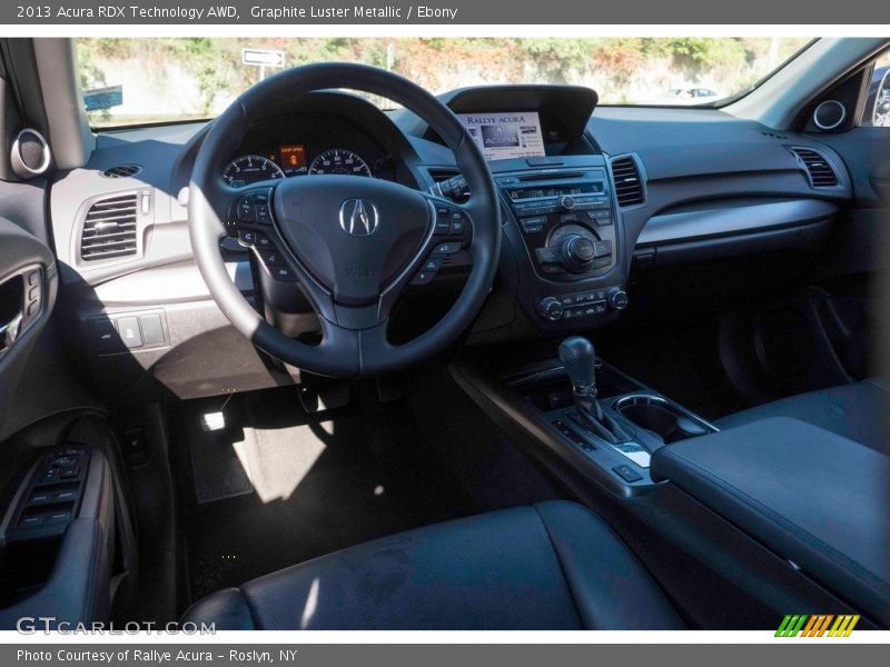 Graphite Luster Metallic / Ebony 2013 Acura RDX Technology AWD