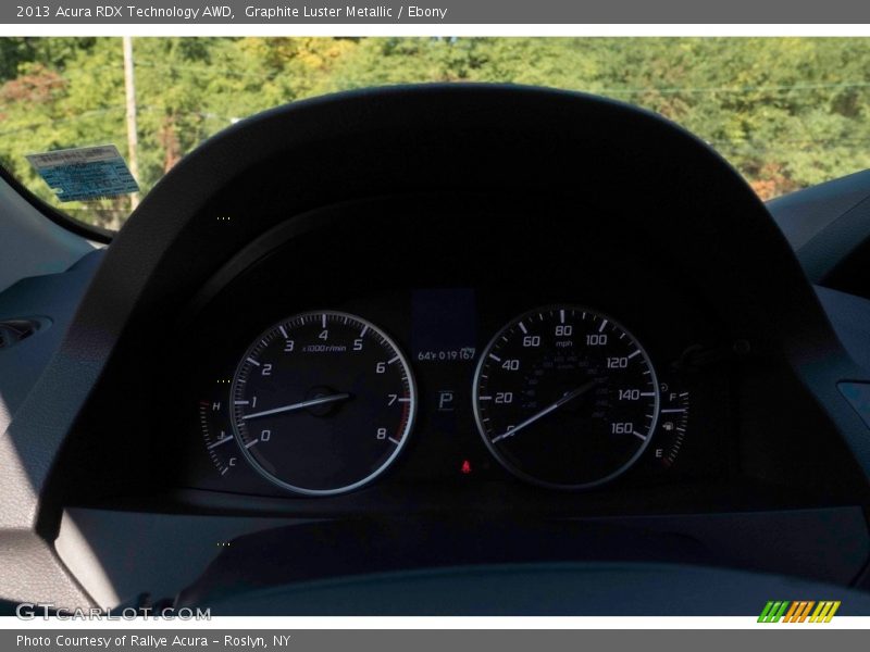 Graphite Luster Metallic / Ebony 2013 Acura RDX Technology AWD