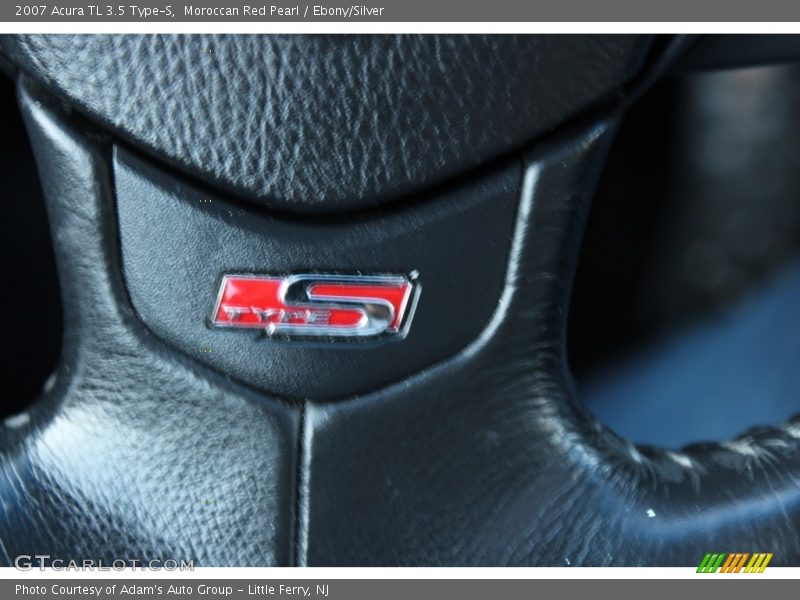 Moroccan Red Pearl / Ebony/Silver 2007 Acura TL 3.5 Type-S