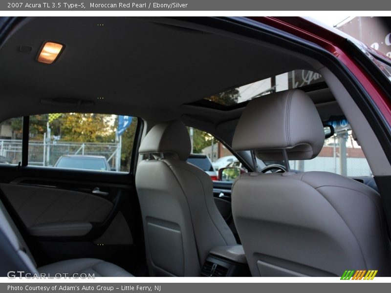 Moroccan Red Pearl / Ebony/Silver 2007 Acura TL 3.5 Type-S