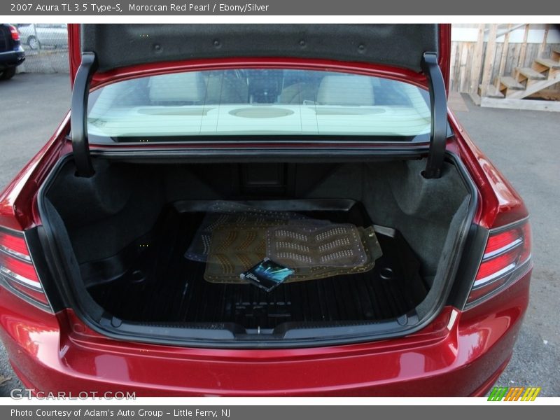 Moroccan Red Pearl / Ebony/Silver 2007 Acura TL 3.5 Type-S