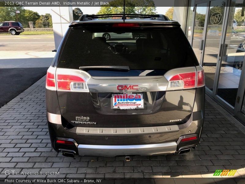 Iridium Metallic / Jet Black 2013 GMC Terrain Denali AWD