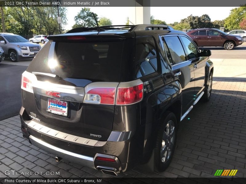 Iridium Metallic / Jet Black 2013 GMC Terrain Denali AWD