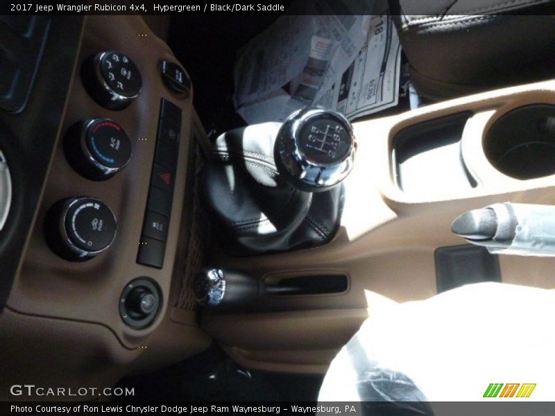  2017 Wrangler Rubicon 4x4 6 Speed Manual Shifter