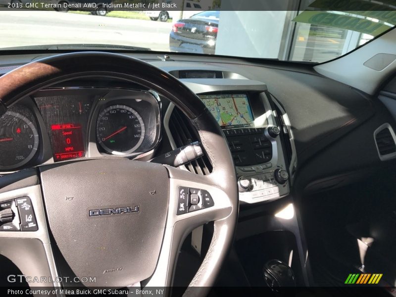 Iridium Metallic / Jet Black 2013 GMC Terrain Denali AWD