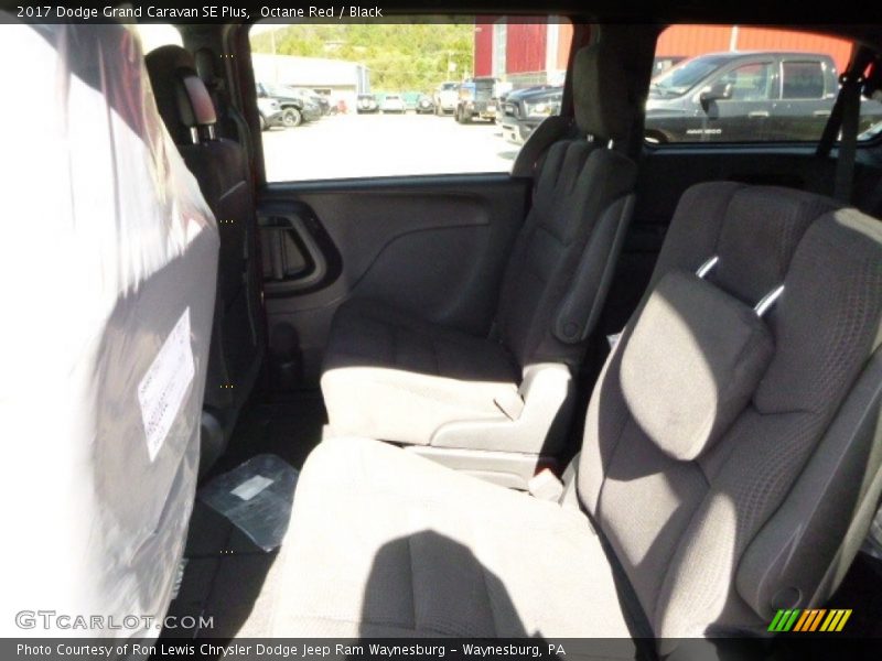 Octane Red / Black 2017 Dodge Grand Caravan SE Plus