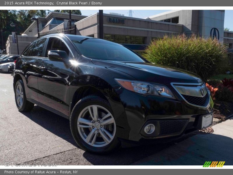 Crystal Black Pearl / Ebony 2015 Acura RDX Technology