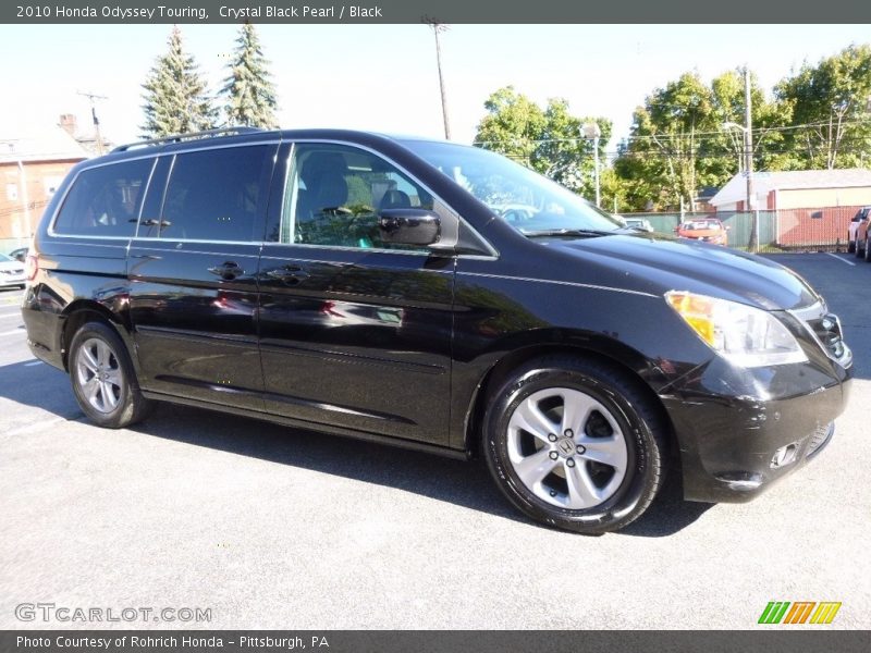Crystal Black Pearl / Black 2010 Honda Odyssey Touring
