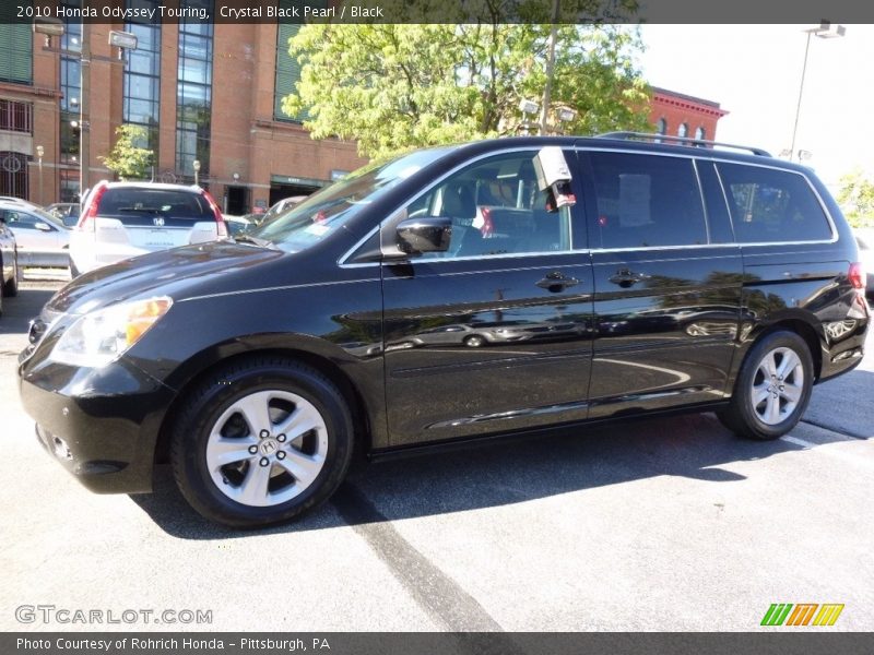 Crystal Black Pearl / Black 2010 Honda Odyssey Touring