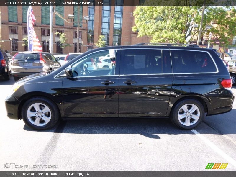 Crystal Black Pearl / Black 2010 Honda Odyssey Touring