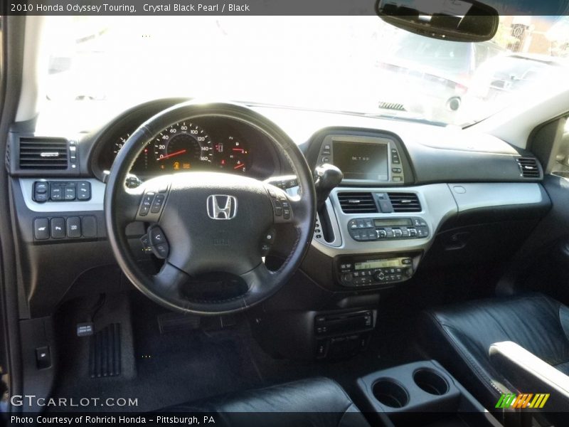 Crystal Black Pearl / Black 2010 Honda Odyssey Touring