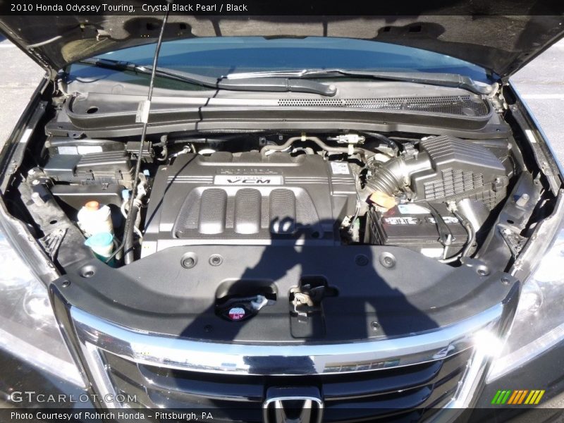 Crystal Black Pearl / Black 2010 Honda Odyssey Touring