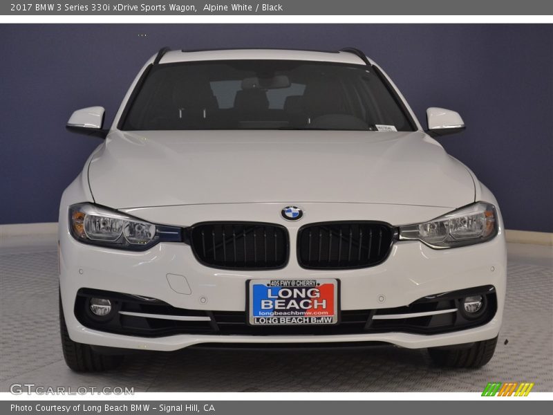 Alpine White / Black 2017 BMW 3 Series 330i xDrive Sports Wagon