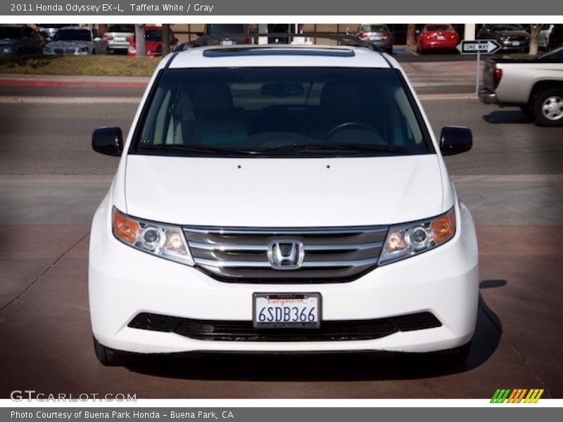 Taffeta White / Gray 2011 Honda Odyssey EX-L